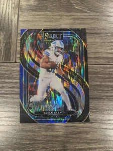 2024 Panini Select - Premier Level Brian Branch #129 Blue Shock Prizm - Foto 1 di 2