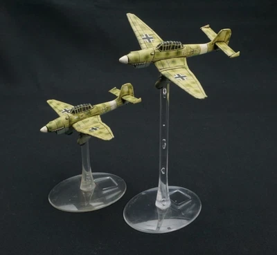 Flames of War JU 87 Stuka Vuelo Buceo Bombardero Modelo Aviones Pro Pintado Foto 1 de 4