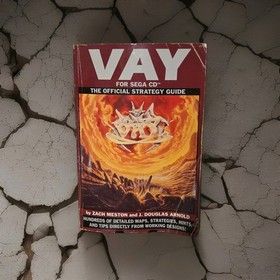VAY For Sega CD THE OFFICIAL STRATEGY GUIDE By Zach Meston