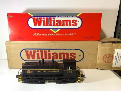 Williams NW-216 Western Maryland Switcher Locomotive Cab #125 - Runs Great - Image 1 of 4