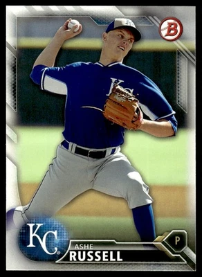 2016 Bowman Prospects Ashe Russell Kansas City Royals #BP75 - Image 1 of 2