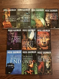 The Sandman Complete Set Vol 1–10 de Neil Gaiman (Vertigo) TPBs novela gráfica A8 - Imagen 1 de 4
