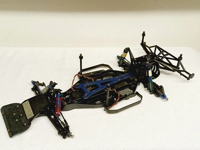 ae TEAM ASSOCIATED SC10 RC 1/10 2WD DIRT-OVAL CONVERSION UPGRADED CHASSIS - Image 1 of 4