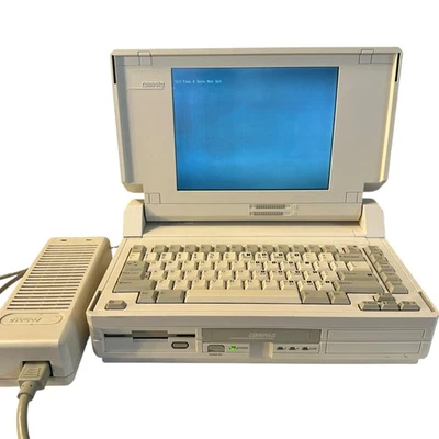 Computer portatile Compaq SLT 286 modello 2680 funzionante con custodia originale - Immagine 1 di 4
