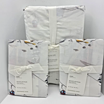 Funda nórdica Pottery Barn King Whistler Run y fundas de 2 euros nueva Foto 1 de 3