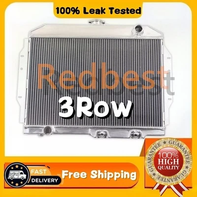 #407 3Row Aluminum Radiator For 1960-1962 AMC Rambler 1962-1965 Marlin 3.8L-6.6L Foto 1 de 4