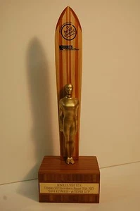 Royal Hawaiian Surf Trophy Holz Surfbrett pazifische Systeme Stil - Bild 1 von 1