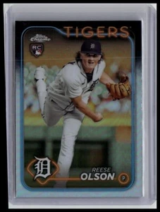 2024 Topps Chrome #40 Reese Olson Refractors - Picture 1 of 2