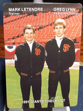 1991 Mother's Cookies Baseball Card of Trainers/Checklist #28 (NM) Free Returns