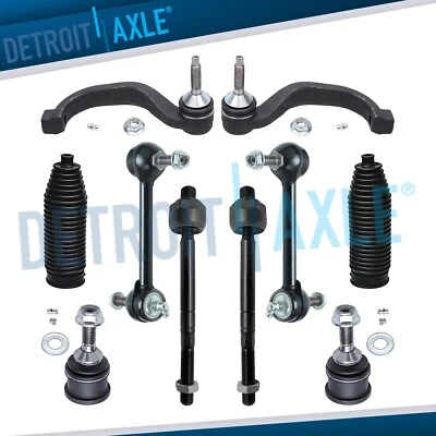 Barra oscilante dianteira inferior junta esférica Tierod para 2003-2006 Ford Thunderbird Lincoln LS - Imagem 1 de 4