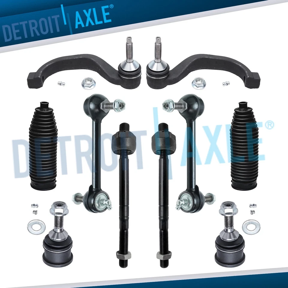 Front Lower Ball Joint Sway Bar Tierod for 2003-2006 Ford Thunderbird Lincoln LS - Image 1 of 4