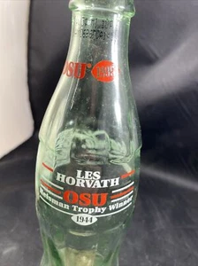 Ohio State Heisman Trophy Coca-Cola 1995 Collectable Bottle Les Horvath 1944 - Picture 1 of 4