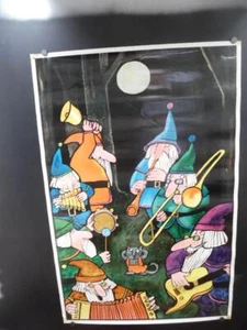 1968 Snow White’s Seven Dwarfs Poster by Tomi Ungerer Darien House Vintage - Picture 1 of 6