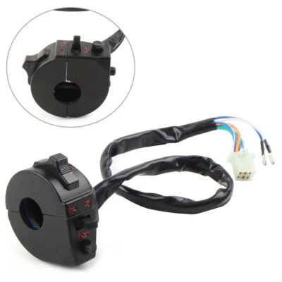 Interruptor izquierdo doble deportivo bocina luz intermitente para Honda XL XR 250 400 650/600 Foto 1 de 4