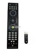 Windows MCE Media Center IR Receiver CONCEPTRONIC and Remote for Vista,Win7