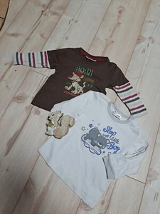 2er Set Paket Baby Junge Pullover LA-Shirt Gr. 80 Mini & Ergee - Bild 1 von 7