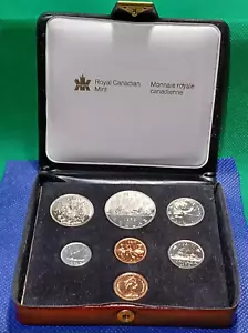 1979 CANADA - OFFICIAL DOUBLE-PENNY PROOF-LIKE SET (7) w/ VOYAGEUR $1 - RCM PKG - Picture 1 of 8