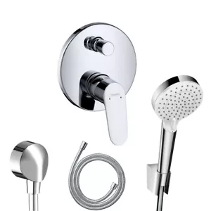 Hansgrohe Unterputz Focus Armatur Set Badewannenarmatur Wanne UP OHNE iBox - Bild 1 von 8