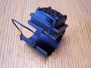 Arrma Outcast 1/5 8s BLX EXB Heatsink & Fan For Spektrum 5687 Brushless Motor - Picture 1 of 6