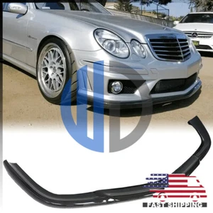 For 2006 2007 2008 2009 Mercedes-Benz W211 E63 Carbon Fiber Front Lip CS Style - Picture 1 of 6