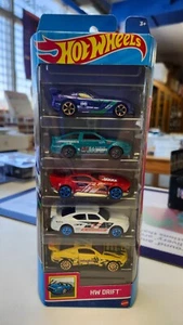 Hot Wheels HW Drift Juego de 5 Dodge Viper y Charger, Toyota, Drift Rod y Mustang - Imagen 1 de 7