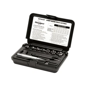 Hougen 11075 | Hole Cutter Kit, RotaCut Sheet Metal, 7 Cutters (.312"-.750") - Picture 1 of 3