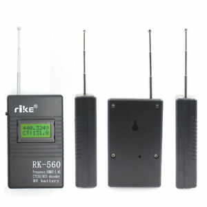 Portable Frequency Counter RK-560 50MHz-2.4GHz Tester CTCSS DCS Radio Meter