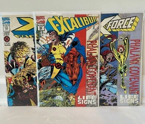 X-Men Falange Covenant Life Signs - Parte #1, 2, 3 - Marvel Comics - En estado bastante bueno/casi nuevo - Imagen 1 de 1