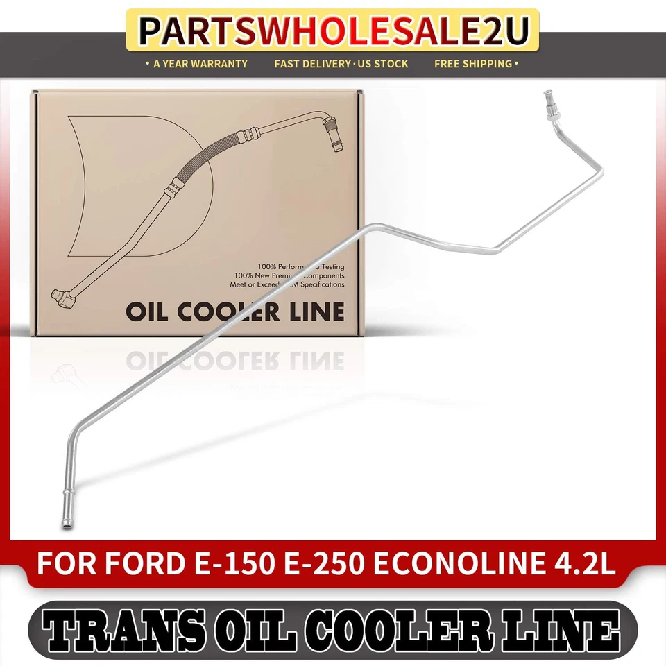 Auto Trans. Manguera de enfriador de aceite para Ford E-150 Club Wagon E-150 Econoline Club Wagon Foto 1 de 4