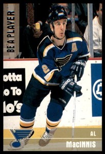 1999-00 Be a Player Memorabilia Al MacInnis St. Louis Blues #155