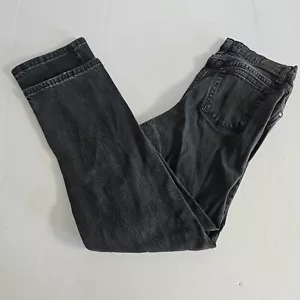 Lee Riders 8P Relaxed Mid Straight Leg Black Womens Jeans - Picture 1 of 12