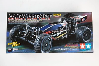 Tamiya Dark Impact 1/10 scale 4wd RC Off Road Racer Model #0628 - Image 1 of 4