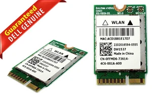 Lot x 2 New Dell Venue 11 Pro 7130 DW1537 Wi-Fi + Bluetooth M.2 Card QCSNFA282 - Picture 1 of 3