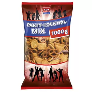 XOX Party Cocktailmix gesalzenes Laugen und Weizengebäck 1000g - Picture 1 of 1