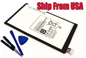 Replace Battery For For Samsung Galaxy Tab 4 SM-T330 SM-T330NU 3.8V EB-BT330FBU - Picture 1 of 2