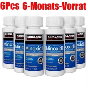 AS SHOW Stock 6 Mesi MINOXIDIL 5% SCHIUMA Crescita Capelli PER UOMO 6*60ML Nuovo