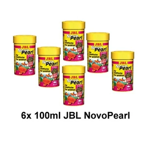 JBL NovoPearl 6x 100 ml, Hauptfutterperlen für Goldfische und Schleierschwänze - Bild 1 von 1
