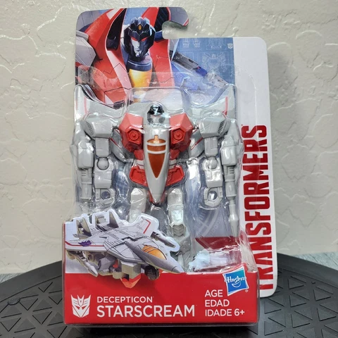 Transformers Authentics Decepticon Starscream 4" Action Figure Hasbro 2017 New Cover