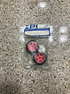 Vintage HPI 4922 Pink 1/12 Super Star Wheels & Tires RC Pan Car RC12L RC12 TRC 2 - Picture 1 of 2