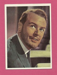 O. W. Fischer Vintage 1950s Film Star Card from Germany