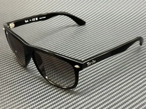 RAY BAN RB4147 601 32 Black Square Men's 56 mm Sunglasses - Picture 1 of 5