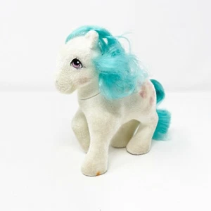 My Little Pony G1 CUPCAKE So Soft Hasbro Vintage MLP Fuzzy Flocked - Picture 1 of 6