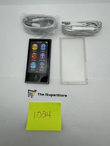 Apple iPod Nano 7ta Generación 16 GB Pizarra + #1024 1 año de garantía ENVÍO GRATUITO - Imagen 1 de 5