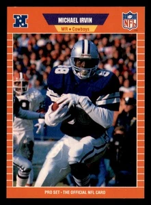 1989 Pro Set #89 Michael Irvin Rookie RC - Picture 1 of 2