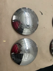 set of 2 early ford wire wheel hubcaps - Picture 1 of 1