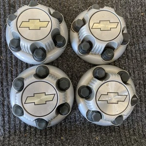 1999-2006 Chevy Center Hub Caps (4) Silverado 1500 9596661 Tahoe Astro 15067578 - Picture 1 of 8