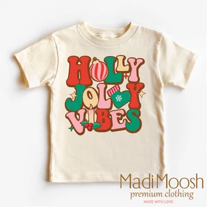 Holly Jolly Vibes Shirt - Christmas Shirt - Picture 1 of 6