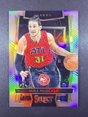 2016-17 Panini Select #74 Mike Muscala Pink Prizm #/15 Atlanta Hawks - Image 1 of 2