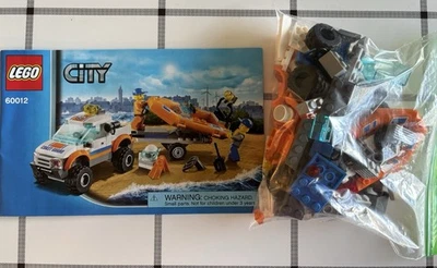 LEGO CITY 60012 Guardia Costera 4x4 y Barco de Buceo (60012) Usado, Completo, Sin Caja Foto 1 de 3