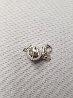 Shop LC Magnetic Clasps for Necklace 9mm Sterling Silver - Image 1 of 4